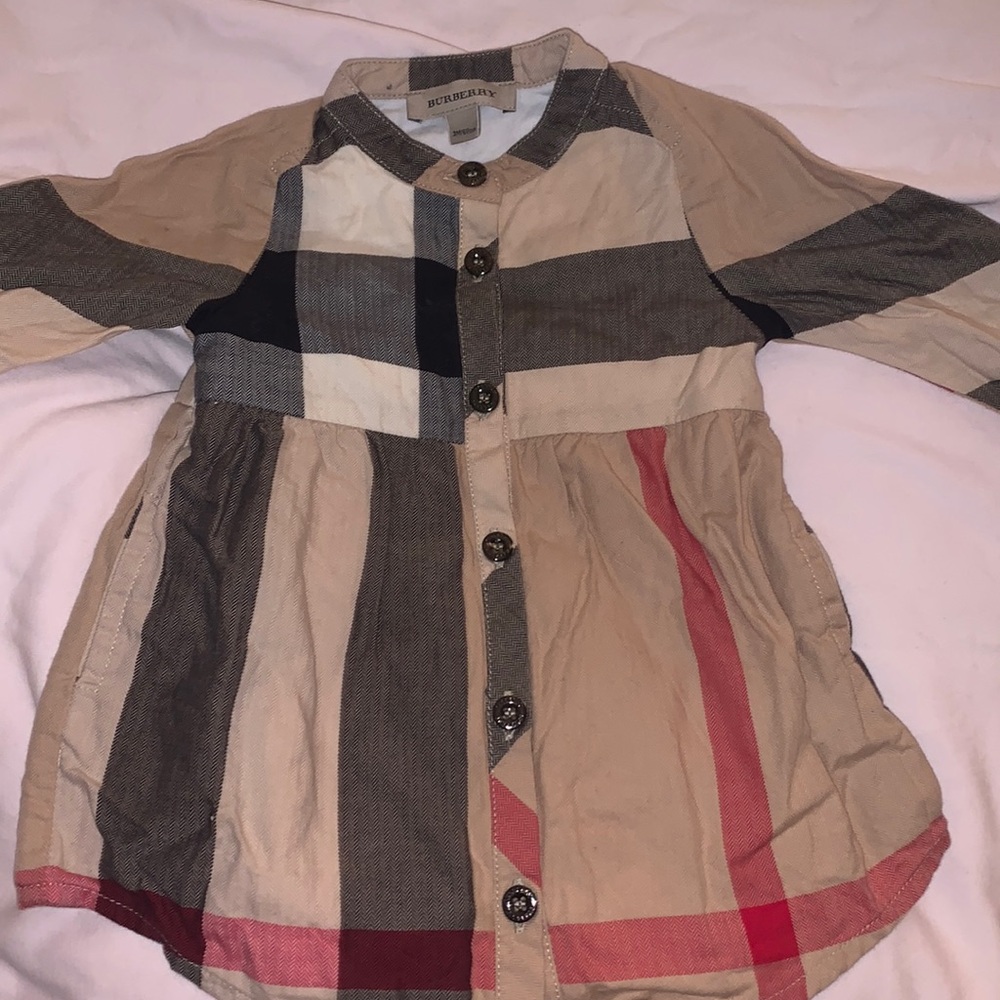 Infant Burberry Dress